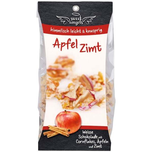 Image of Apfel Zimt Flakes weisse Schokolade 125g bei Sweets.ch