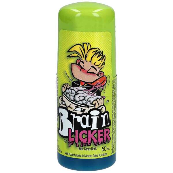 Image of Brain Licker Blue Candy Roller Sour Candy Drink 90ml