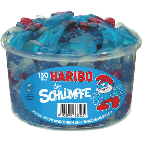 Image of Haribo die Schlümpfe 150 Stk. bei Sweets.ch