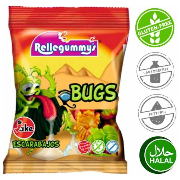 Image of Jake Relle Gummy`s Bugs 90g