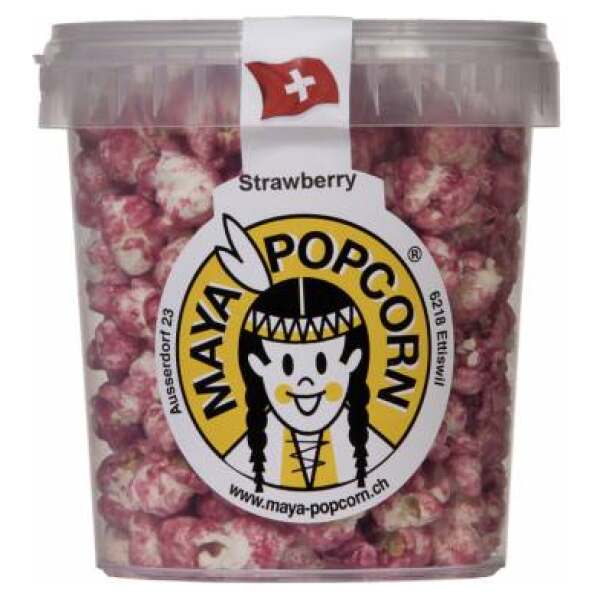 Image of Maya Popcorn Strawberry 100g bei Sweets.ch