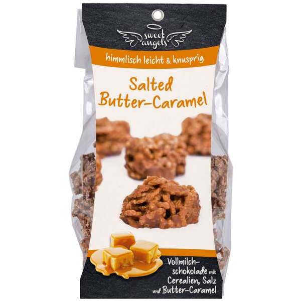 Image of Salted Butter Caramel Flakes Vollmilch Schokolade 125g bei Sweets.ch