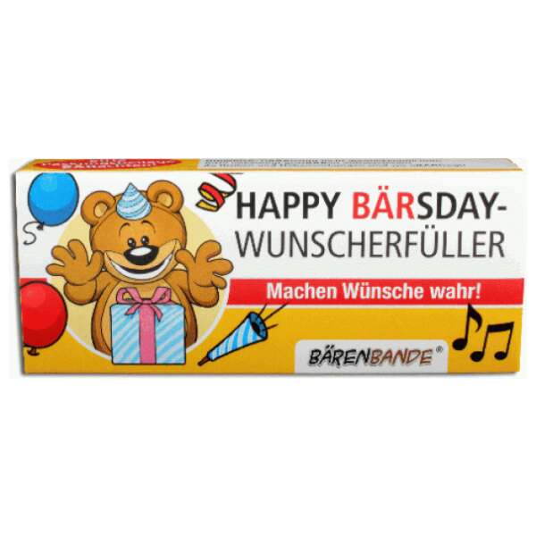 Image of Happy BÄRsday - Wunscherfüller bei Sweets.ch