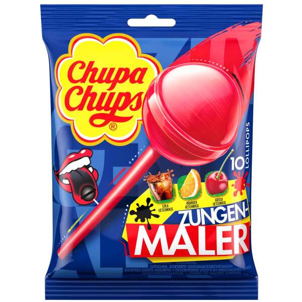 Image of Chupa Chups Zungenmaler 10er bei Sweets.ch