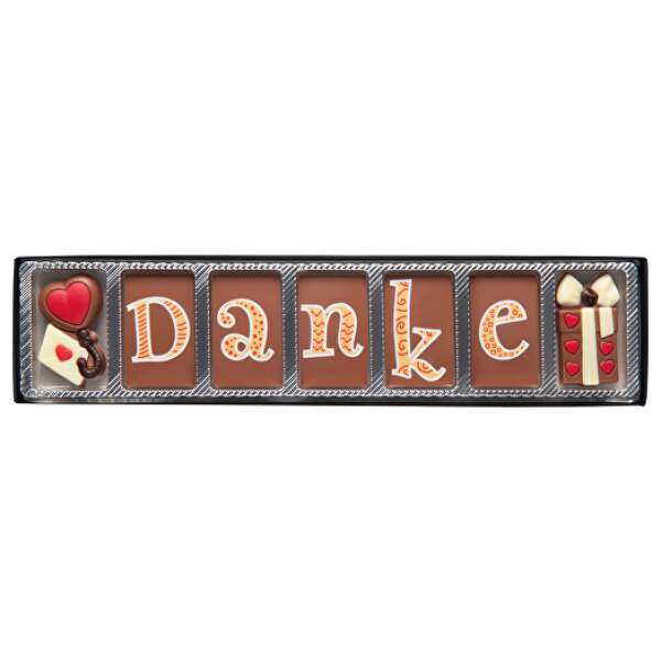 Image of Schokolade Danke 70g in Geschenkpackung bei Sweets.ch