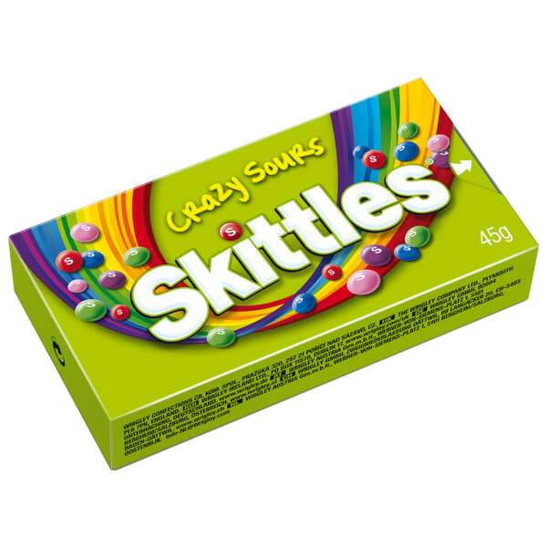 Image of Skittles Crazy Sours 45g bei Sweets.ch