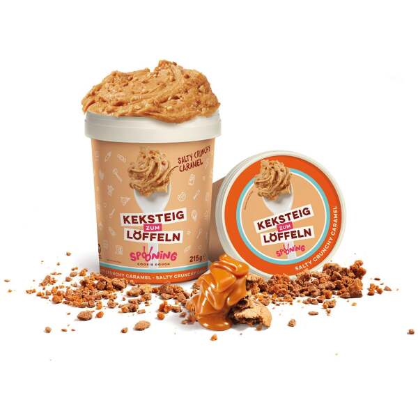 Image of Spooning Cookie Dough Salty Crunchy Caramel 215g