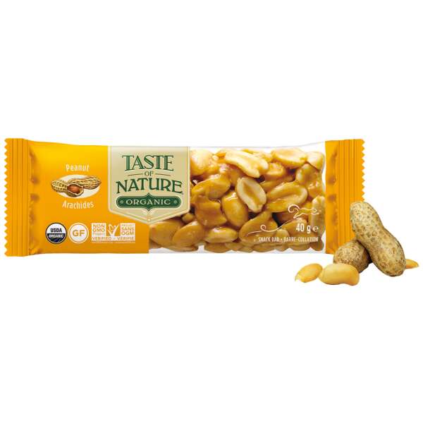 Image of Taste of Nature Organic Peanut Bio 40g bei Sweets.ch