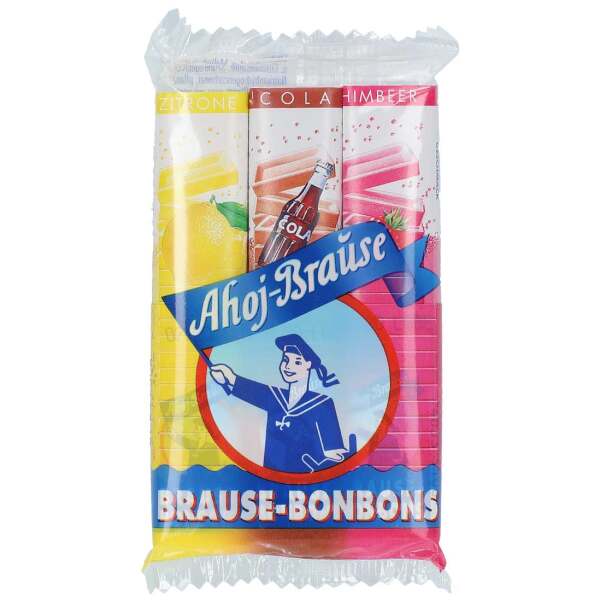 Image of Ahoj-Brause Brause-Bonbons Stangen 3er bei Sweets.ch