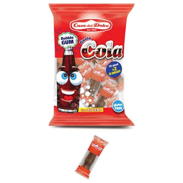 Image of Casa del Dolce Bubble Gum Chicle Cola 60g bei Sweets.ch