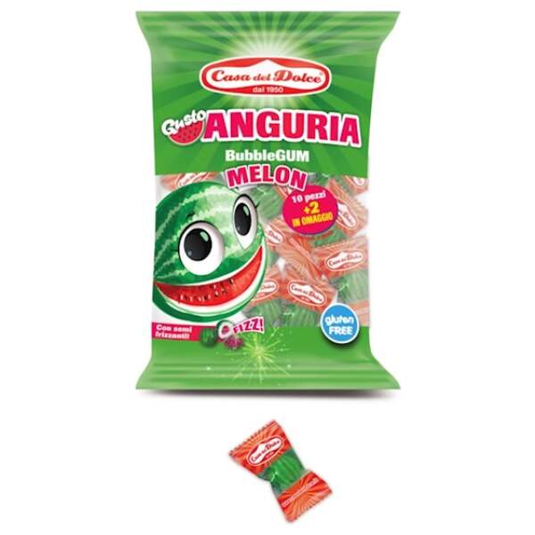 Image of Casa del Dolce Bubble Gum Chicle Watermelon 60g bei Sweets.ch