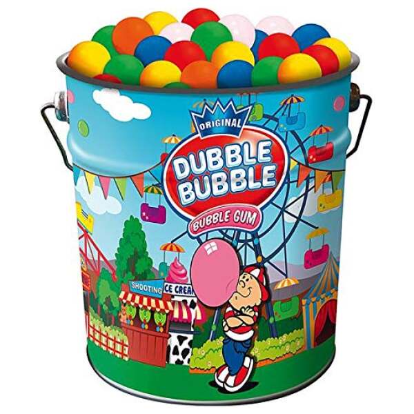 Image of Dubble Bubble Bubble Gum 2kg Metalleimer