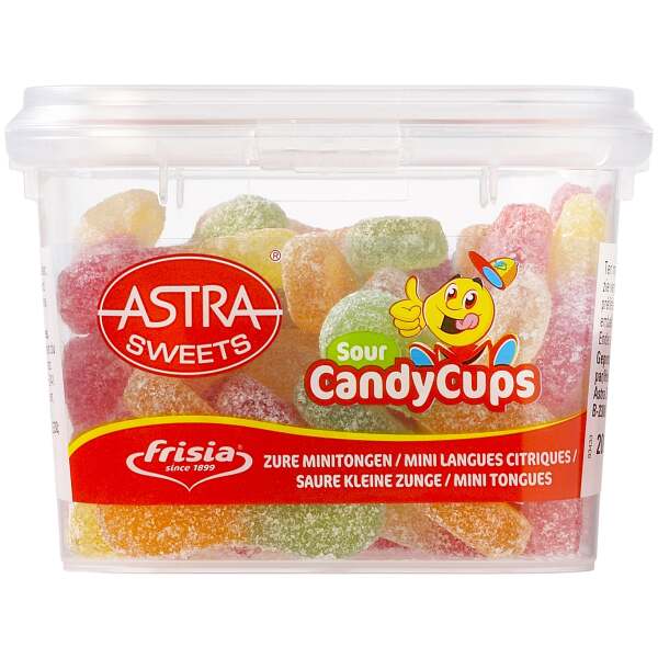 Image of Frisia-Astra Candy Cups saure kleine Zungen 200g bei Sweets.ch