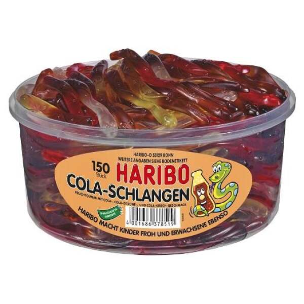 Image of Haribo Cola-Schlangen 150 Stk. bei Sweets.ch