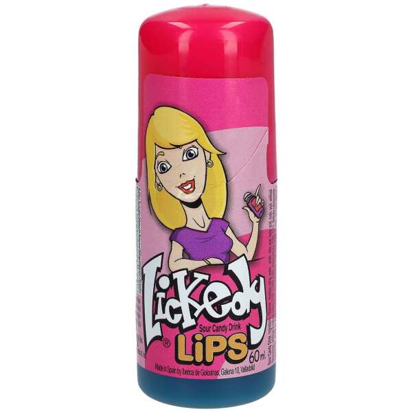 Image of Lickedy Lips Candy Roller Sour Candy Drink 60ml bei Sweets.ch