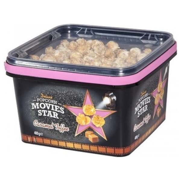 Image of Movies Star Popcorn Dose Caramel Toffe 400g bei Sweets.ch
