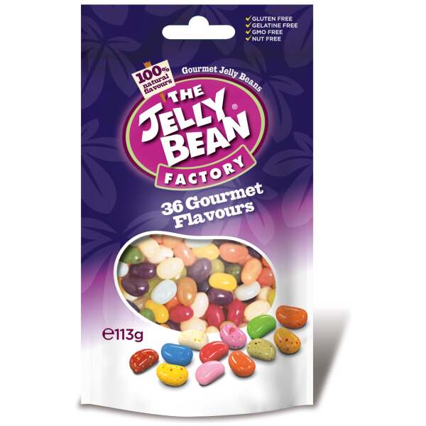 Image of The Jelly Bean Factory 36 Gourmet Flavours 113g bei Sweets.ch