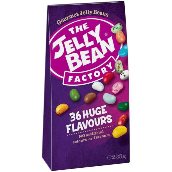 Image of The Jelly Bean Factory 36 Huge Flavours 225g bei Sweets.ch