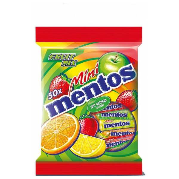 Image of Mentos Fruit Mix Mini 17 x 10,5g bei Sweets.ch