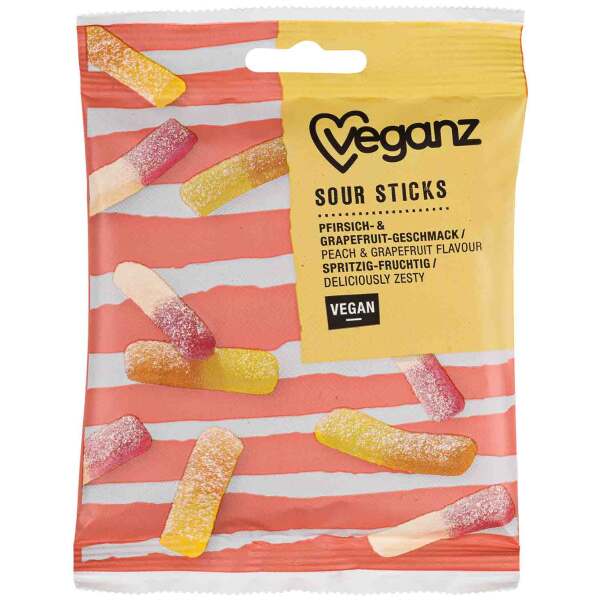Image of Veganz Sour Sticks 100g bei Sweets.ch