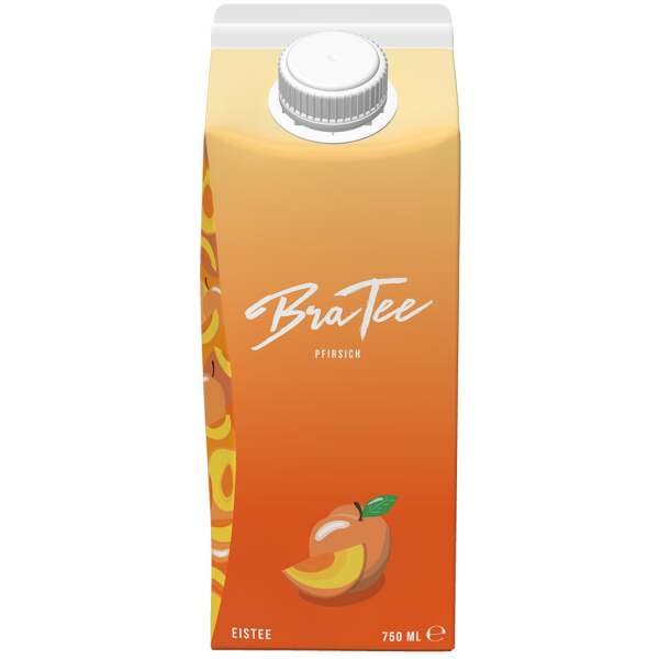 Image of BraTee Pfirsich 75cl bei Sweets.ch
