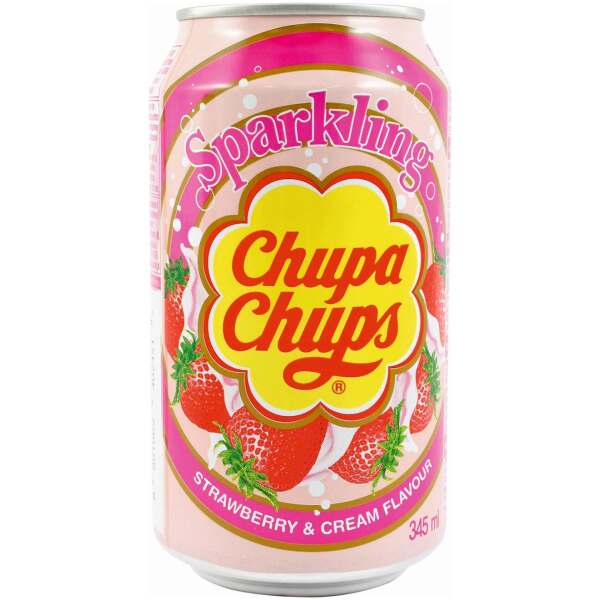 Image of Chupa Chups Drink Erdbeere 345ml bei Sweets.ch