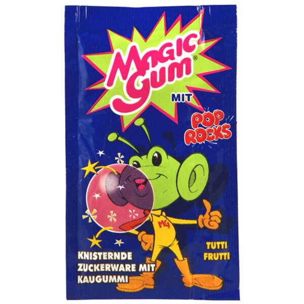 Image of Magic Gum Pop Rocks Tutti Frutti 7g bei Sweets.ch