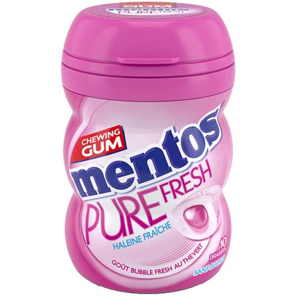 Image of Mentos Gum Pure Nano Fresh Bubble 20g bei Sweets.ch