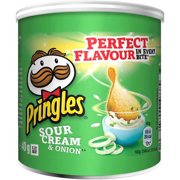 Image of Pringles Cream & Onion 40g