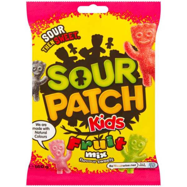 Image of Sour Patch Kids Fruit Mix 160g bei Sweets.ch