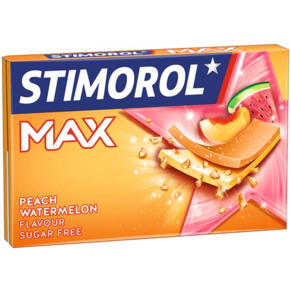 Image of Stimorol Max Peach Watermelon 23g bei Sweets.ch