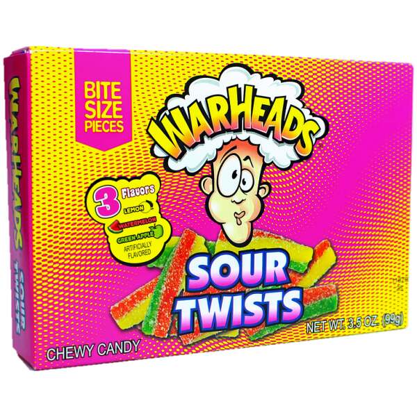 Image of Warheads Sour Twists 99g