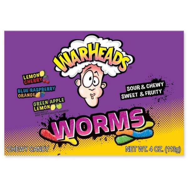 Image of Warheads Worms 113g