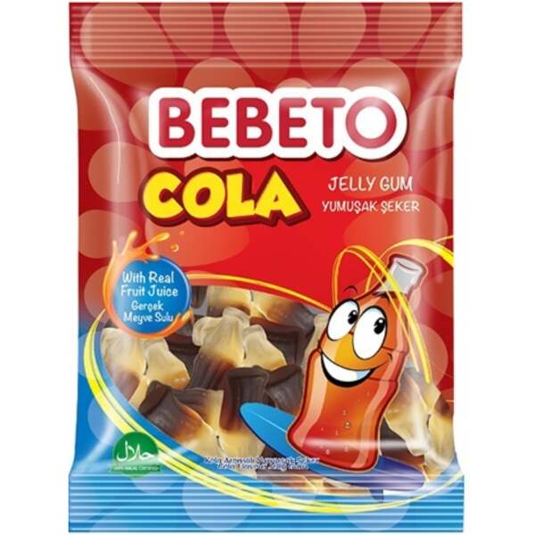 Image of Bebeto Jelly Gum Drink Cola 80g bei Sweets.ch