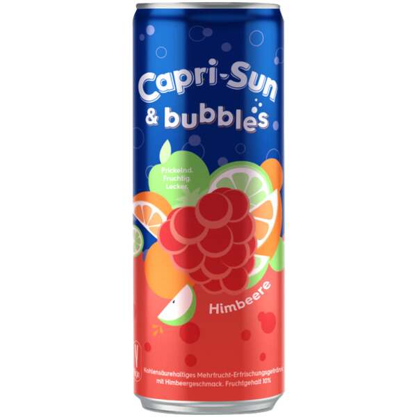 Image of Capri-Sun & bubbles Himbeere 330ml