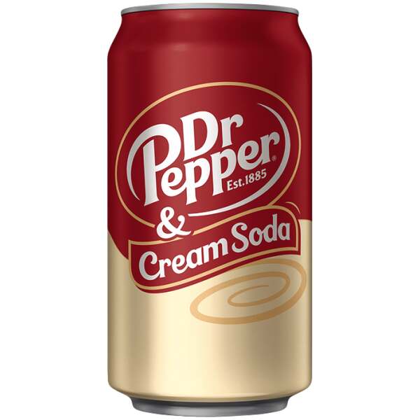 Image of Dr. Pepper Cream Soda USA 355ml bei Sweets.ch