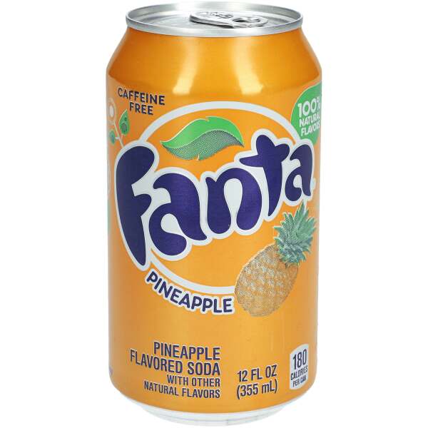 Image of Fanta USA Pineapple - Ananas 355ml bei Sweets.ch