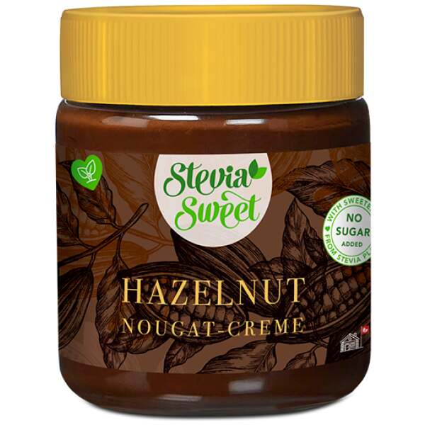 Image of Stevia Sweet Haselnuss-Nougat-Creme 250g bei Sweets.ch