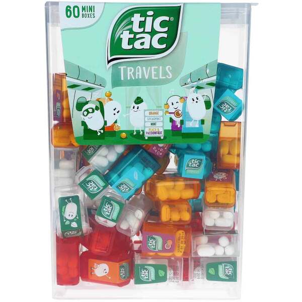 Image of tic tac Travels Lilliput Mini-Boxen 60er bei Sweets.ch