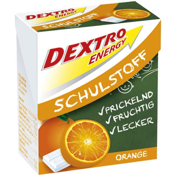 Image of Dextro Energy Schulstoff Orange 50g bei Sweets.ch