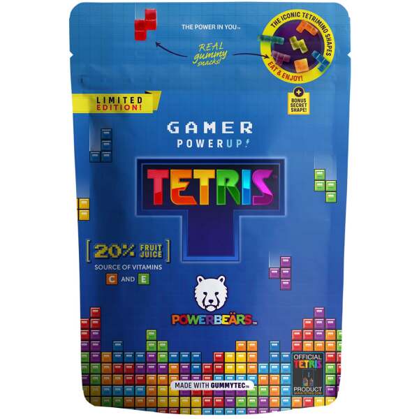 Image of Powerbeärs Gamer PowerUp Tetris 125g bei Sweets.ch