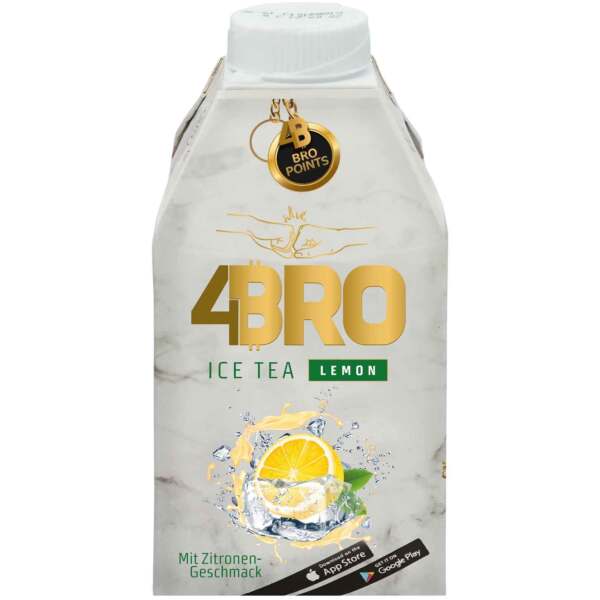 Image of 4Bro Ice Tea Lemon 500ml bei Sweets.ch