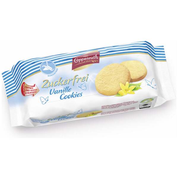 Image of Coppenrath Vanille Cookies ohne Zucker 200g bei Sweets.ch