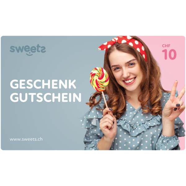 Image of Geschenkgutschein CHF 10.00 bei Sweets.ch