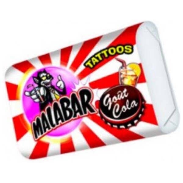 Image of Malabar Kaugummi Cola mit Tattoo bei Sweets.ch