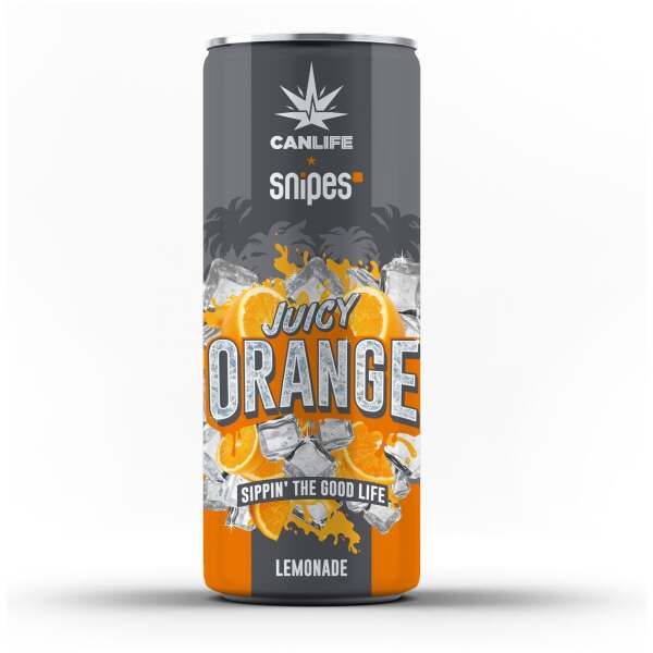 Image of CanLife Snipes Juicy Orange Lemonade 250ml