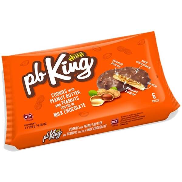 Image of Pico pb King Erdnussbutter Biscuits 130g bei Sweets.ch