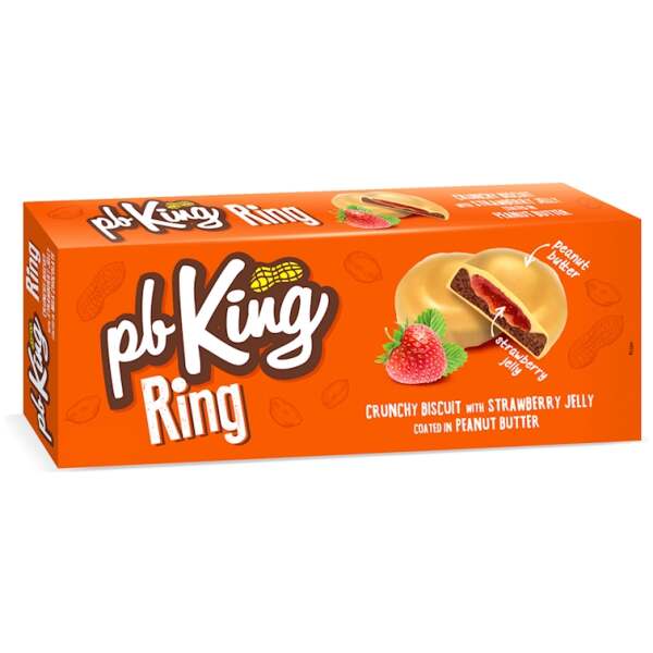 Image of Pico pb King Strawberry Biscuits 128g bei Sweets.ch