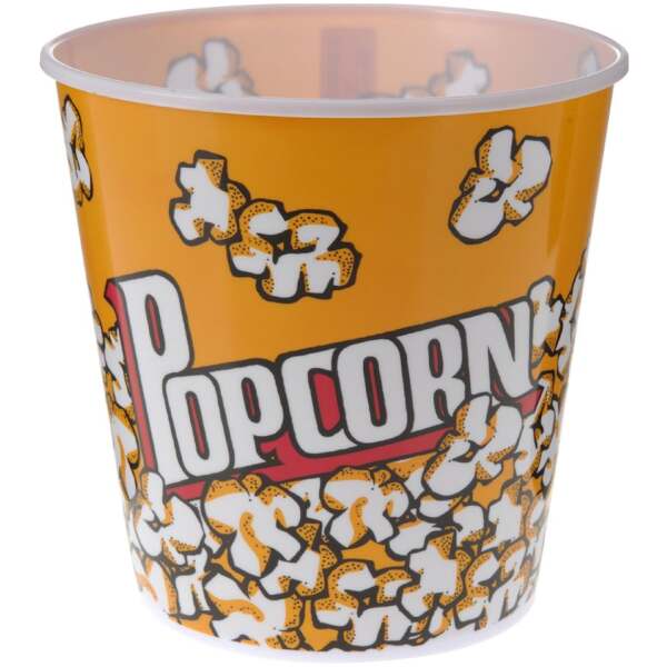 Image of Popcorn Eimer 18cm x 18cm orange bei Sweets.ch