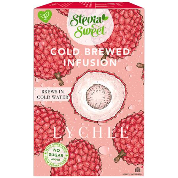 Image of Stevia Sweet Cold Infusion Eistee Lychee ohne Zucker bei Sweets.ch